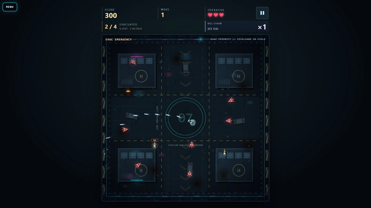 HOLDOUT 2086 gameplay screenshot