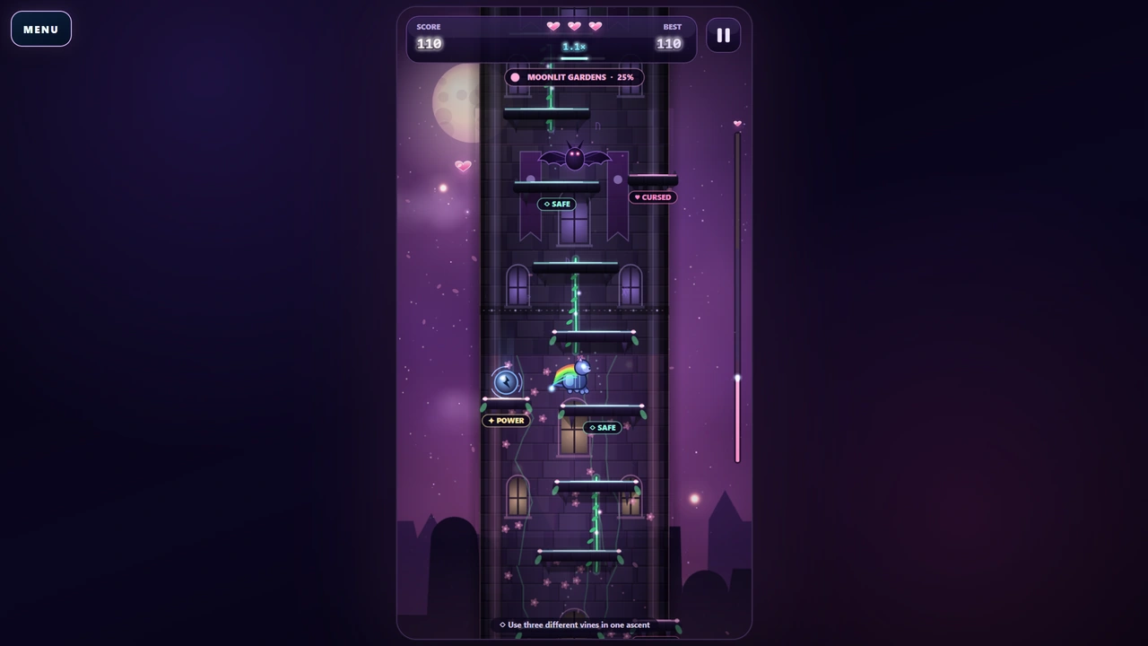 MOONSPIRE alternate action gameplay view