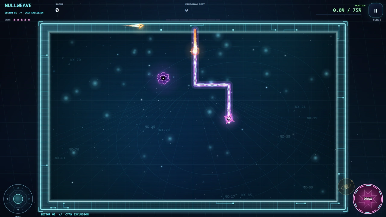 NULLWEAVE gameplay screenshot