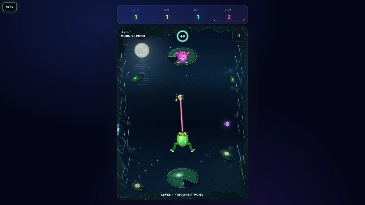 SNAPFLY alternate action gameplay view