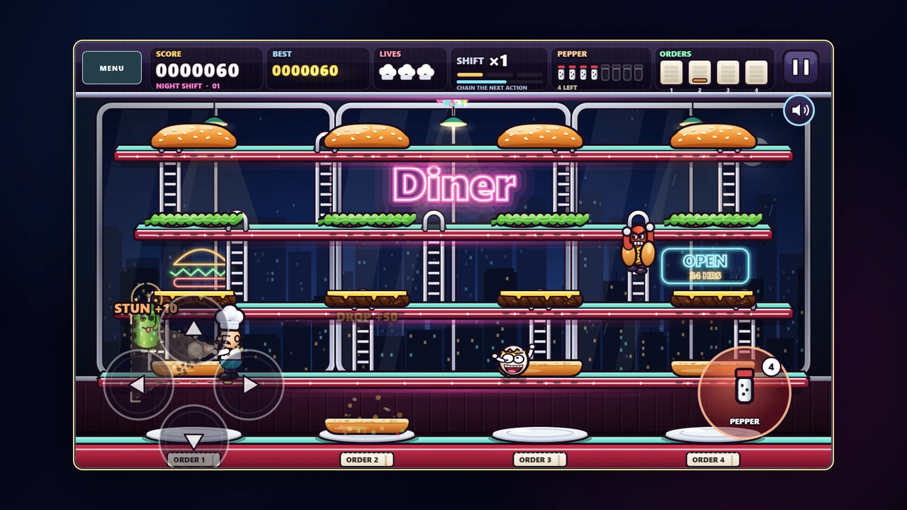 STACKSHIFT gameplay screenshot