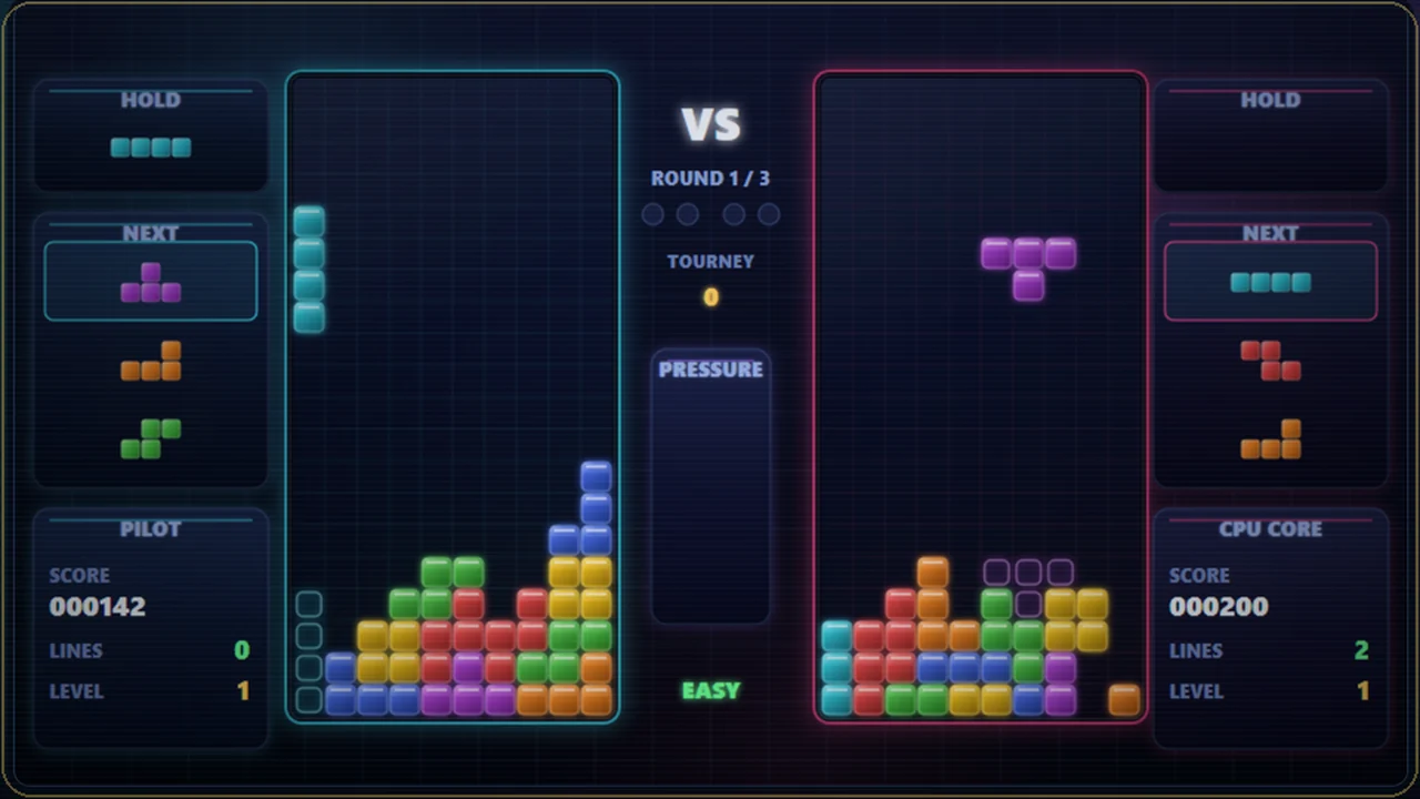 BLOCKFRONT VS gameplay screenshot