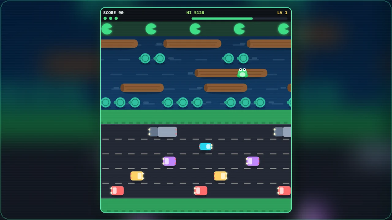 HOPWAY road-crossing gameplay