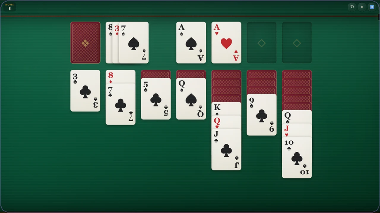 KLONDIKE gameplay detail
